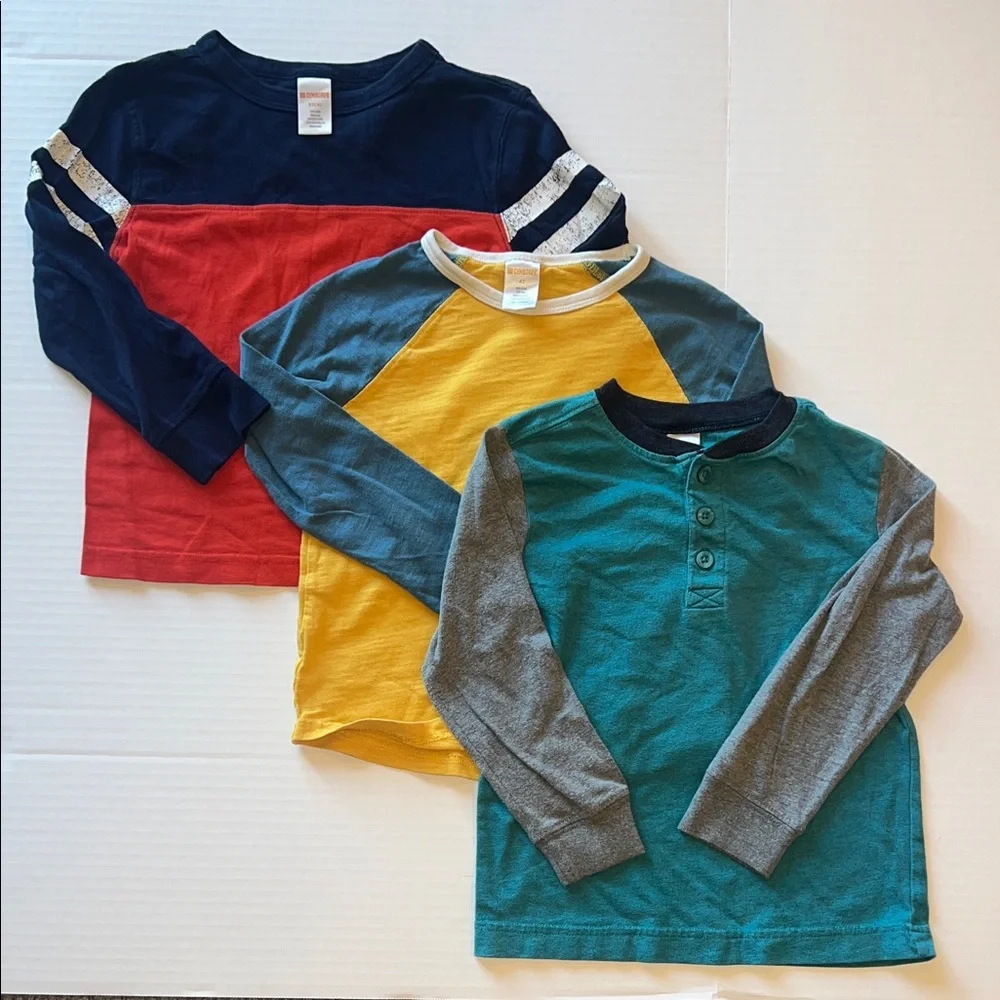 Gymboree Long Sleeve Tees - 4
